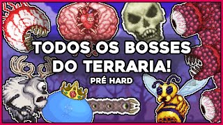 Como invocar TODOS os BOSSES e EVENTOS do TERRARIA Pré Hard [upl. by Aenej168]