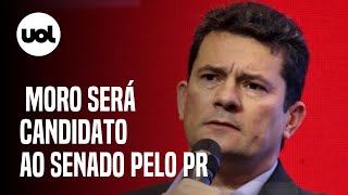 Sergio Moro confirma candidatura ao Senado pelo Paraná [upl. by Lipski]