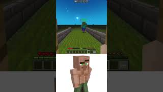 Automatic Trap Door Minecraft Villager Oİ Oİ Oİ meme memes minecraft funny bombastic [upl. by Dnomayd]