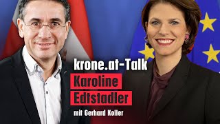 Edtstadler für EUBeitritt aller Westbalkanländer  kroneat NewsTalk [upl. by Haisa261]