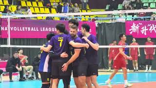 Pádár gets gamehigh 26 points as Shanghai defeat Beijing 31｜Kubiak｜Chinese Mens Volleyball League [upl. by Einttirb75]