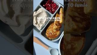 pancakes recipe blwrecipes food blw easyrecipe blwmeals viralvideo shorts diversificare [upl. by Zoubek544]