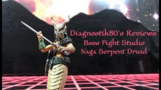 Diagnostik80s Reviews  Boss Fight Studio Naga Serpent Druid [upl. by Poler]