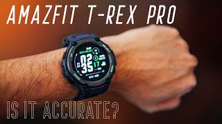 Amazfit TRex Pro Health Accuracy TESTED HR SpO2 Sleep Stress InDepth Look [upl. by Leehar683]