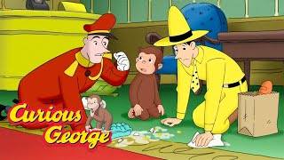 Georges Lobby Chaos 🐵 Curious George 🐵 Kids Cartoon 🐵 Kids Movies [upl. by Tommy401]