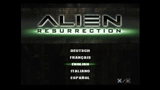 Alien Die Wiedergeburt  Resurrection  Intro  Playstation1 PS1  SLES02913  2000 [upl. by Neeliak]