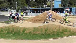 2010 BMX Country Cup Shepparton Pro Open Ladies Final Sunday [upl. by Grath]