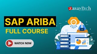 SAP Ariba Full Course  ZaranTech [upl. by Ries]