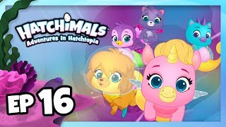 Hatchimals  Adventures in Hatchtopia Mermal Magic  Episode 16 – Swimming in Snowflakes [upl. by Towbin]