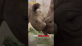 Do you know about Black Rhinoceros shorts shortvideo rhinoceros [upl. by Teodora158]