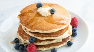 Easy Fluffy Pancakes Recipe  How to Make Pancakes from Scratch [upl. by Franciscka]