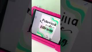 Plantillas gratis✨ lettering caligraphy [upl. by Gardiner]