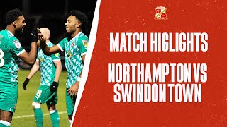 Northampton Town vs Swindon Town  Match Hghlights [upl. by Quirita556]