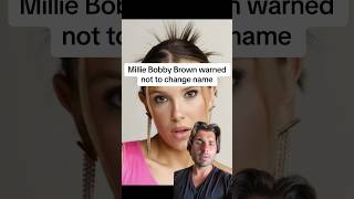 Millie Bobby Brown warned not to change name [upl. by Joseito732]