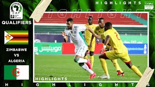 Zimbabwe 2  2 Algeria  HIGHLIGHTS amp GOALS  11162020 [upl. by Okoy]