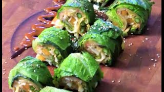 Vegetables Wraps Vegan and Vegetarian [upl. by Marienthal]