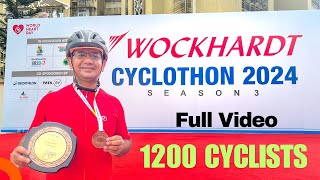 Wockhardt 🚴‍♀️Cyclothon 2024 Season 3 World Heart Day ❤️ [upl. by Barger158]