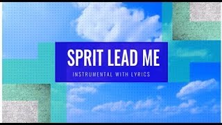 Hillsong United  Spirit Lead Me KARAOKE [upl. by Polak]