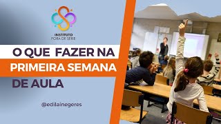 O QUE FAZER NA PRIMEIRA SEMANA DE AULA  CLUBE DO CONHECIMENTO 4 [upl. by Zosi]