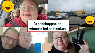 boodschappen video jumbo shoplog en winnaar bekend maken van de camera [upl. by Gisele890]