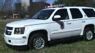 Chevy Tahoe Hybrid Chiefs Car [upl. by Eneli]