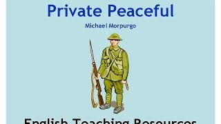 Private Peaceful Michael Morpurgo Teaching Resources [upl. by Norehc516]