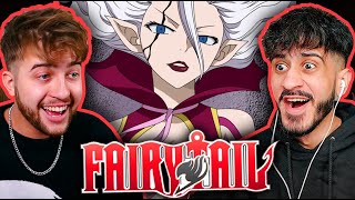 MIRAJANE GETS SERIOUS Fairy Tail Episode 183 Group Reaction [upl. by Elin]