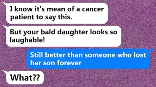 The hypocritical woman at the PTA battling cancer herself cruelly mocked my daughters bald head [upl. by Aisile262]