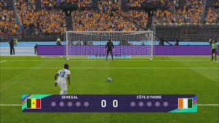 PENALTY SHOOTOUT  SENEGAL v IVORY COAST  AFCON 2023 [upl. by Anerul502]