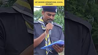 Scouts amp Guides Prayer Song Daya Kar Dann Bhakti Ka SatSanskarInternational School Belagavi [upl. by Llerred]