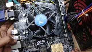 Asus H110MCS desktop mother board repair usb over power detected [upl. by Arahset]