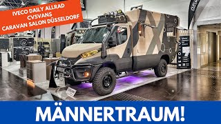 Traum auf Rädern  Iveco Daily Expeditionsmobil  CVS Vans Duisburg  Caravan Salon Düsseldorf [upl. by Nuaj]