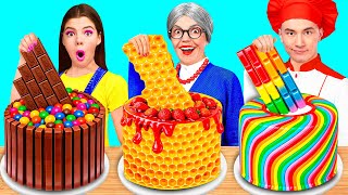 Me vs Grandma Cooking Challenge  Funny Food Situations by AZaZa Challenge [upl. by Ugo]