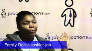 Family Dollar Interview  Cashier [upl. by Ettenav]