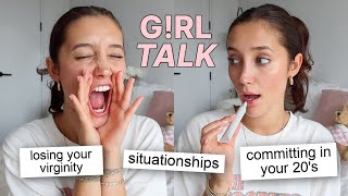 answering personal af GIRL TALK questions situationships sx and insecurities [upl. by Dielu98]