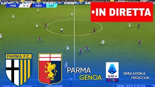 🔴IN DIRETTA  Parma  Genoa 🏆 Serie A 202425 ⚽ Partita LIVEquot [upl. by Ramburt]