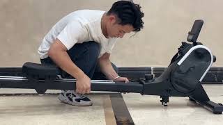 MOSUNY Rowing Machine 107 Assembly Video No accelerated version [upl. by Ehrenberg]