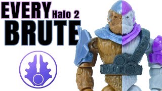 Mega Construx Halo 2 BRUTE Comparison [upl. by Akitnahs]