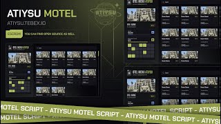 FiveM Motel System  Enhance Your Motel Experience  Aty Scripts [upl. by Ahsikel]