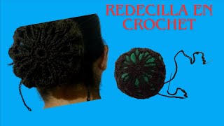 Redecilla Para El Cabello En Crochet  crochet hair net [upl. by Hartwell]