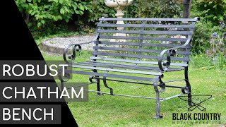 Robust quotChathamquot two seater bench [upl. by Reteid311]