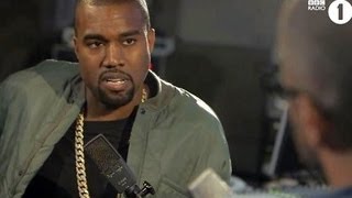 KANYE WEST SAYS HES NO 1 ROCKSTAR ON THE PLANET BBC INTERVIEW 2013 [upl. by Yehudi]