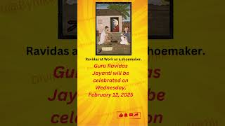 Guru Ravidas Jayanti 2025 Dateगुरु रविदास जयंती gururavidas ravidasjayanti 2025calendar shorts [upl. by Adelheid]