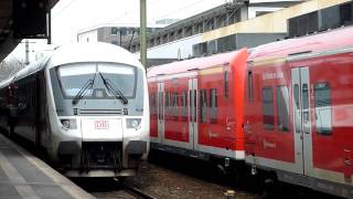 Einfahrt des InterCity IC 2046 aus Leipzig und der S Bahn S3 aus Hildesheim [upl. by Coster914]