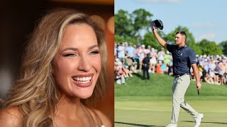 Paige Spiranac has 1word response to golf journalist’s 2meaning caption on Bryson DeChambeau gp2b [upl. by Mcintyre]