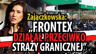 FRONTEX I EUROPOL SĄ NIESKUTECZNE Zajączkowska u Rymanowskiego [upl. by Raynor]