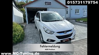 Hyundai ix35 AGR Ventil reinigen  deaktivieren [upl. by Tove]