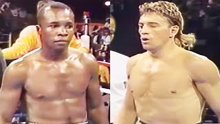 CLASSIC BOXING Ray Leonard vs Donny Lalonde Full Highlight KNOCKOUT HD [upl. by Harimas]