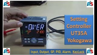 Cara Mudah Setting Controller UT35A Yokogawa [upl. by Mharba]