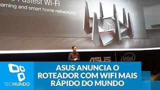 ASUS anuncia o roteador com WiFi mais rápido do mundo [upl. by Nachison]